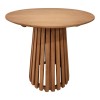 Kenda I pakoworld mindi wood table in natural shade D80x75cm