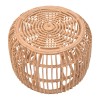 Rajesty pakoworld stool rattan in natural color D60x46cm