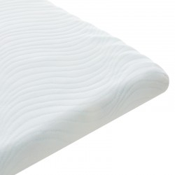 Top Casmeriane pakoworld roll pack white fabric-memory foam 140x200x5cm Top Casmeriane pakoworld roll pack white fabric-memory foam 140x200x5cm