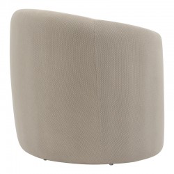 Barken armchair pakoworld fabric in beige shade 77x74.5x73cm Barken armchair pakoworld fabric in beige shade 77x74.5x73cm
