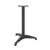 Βάση τραπεζιού Oiseau pakoworld μεταλλική σε μαύρη απόχρωση 45x45x72εκ