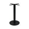 Βάση τραπεζιού Bar Stada pakoworld μεταλλική σε μαύρη απόχρωση Φ40x108εκ