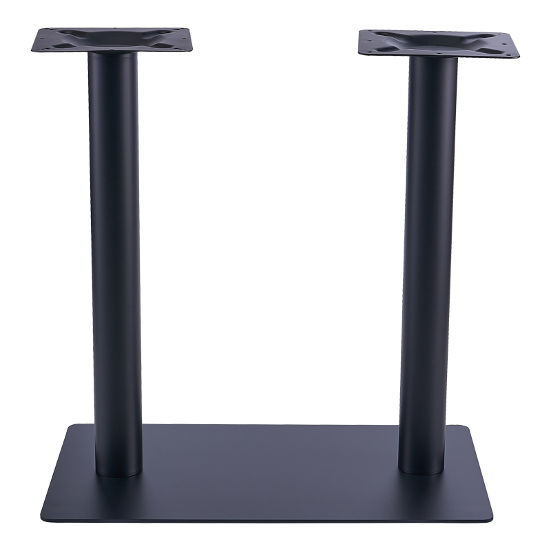 Givosa pakoworld metal bar table base black 80x40x90cm