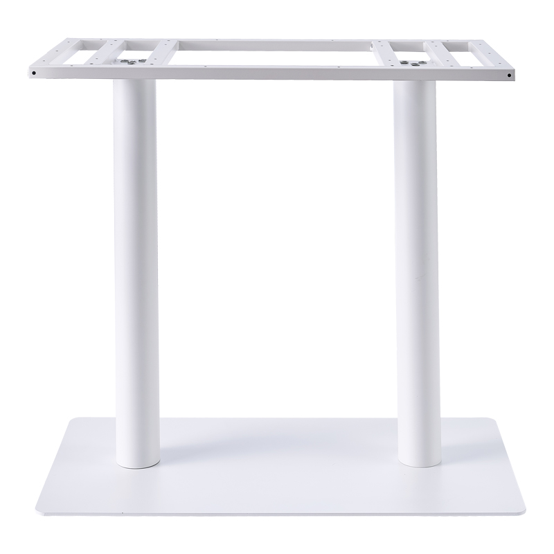 Soign pakoworld metal table base white 80x40x72cm