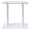 Βάση τραπεζιού Soign pakoworld μέταλλο λευκό 80x40x90εκ