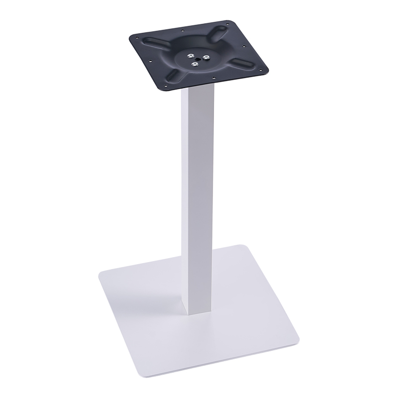 Batan I pakoworld metal table base white 40x40x72cm