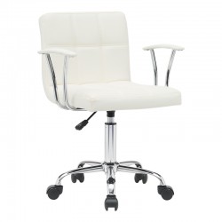 Office chair Buleco pakoworld pu white 56x46x74-86cm Office chair Buleco pakoworld pu white 56x46x74-86cm
