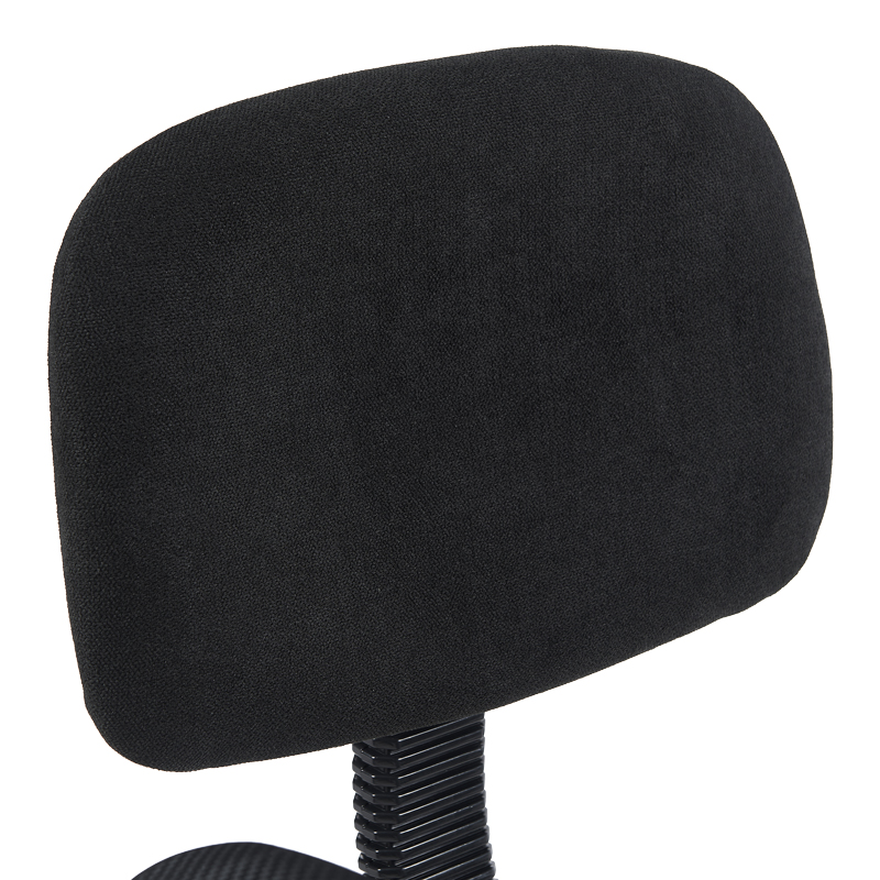 Icina pakoworld fabric reception chair on wheels in black shade 58x54x102-123cm Icina pakoworld fabric reception chair on wheels in black shade 58x54x102-123cm