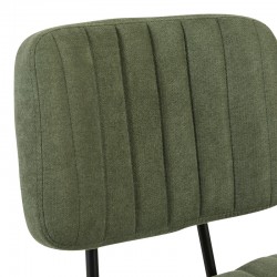 Office chair Warra pakoworld fabric in olive green shade 50x52x76-86cm