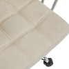 Office chair Buleco pakoworld beige fabric 56x46x74-86cm