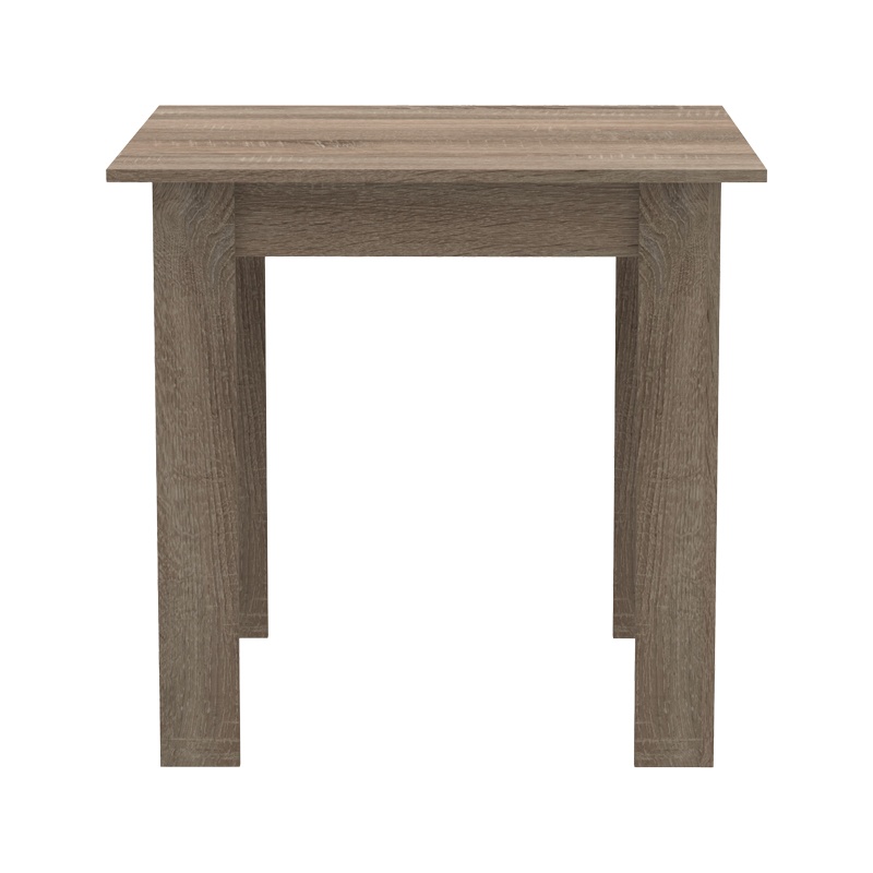 Table Manka I pakoworld in sonoma truffle color 80x80x77cm Table Manka I pakoworld in sonoma truffle color 80x80x77cm