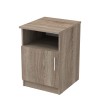 Galdi pakoworld bedside table in sonoma truffle color 40x45x60cm
