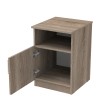 Galdi pakoworld bedside table in sonoma truffle color 40x45x60cm