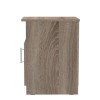 Galdi pakoworld bedside table in sonoma truffle color 40x45x60cm