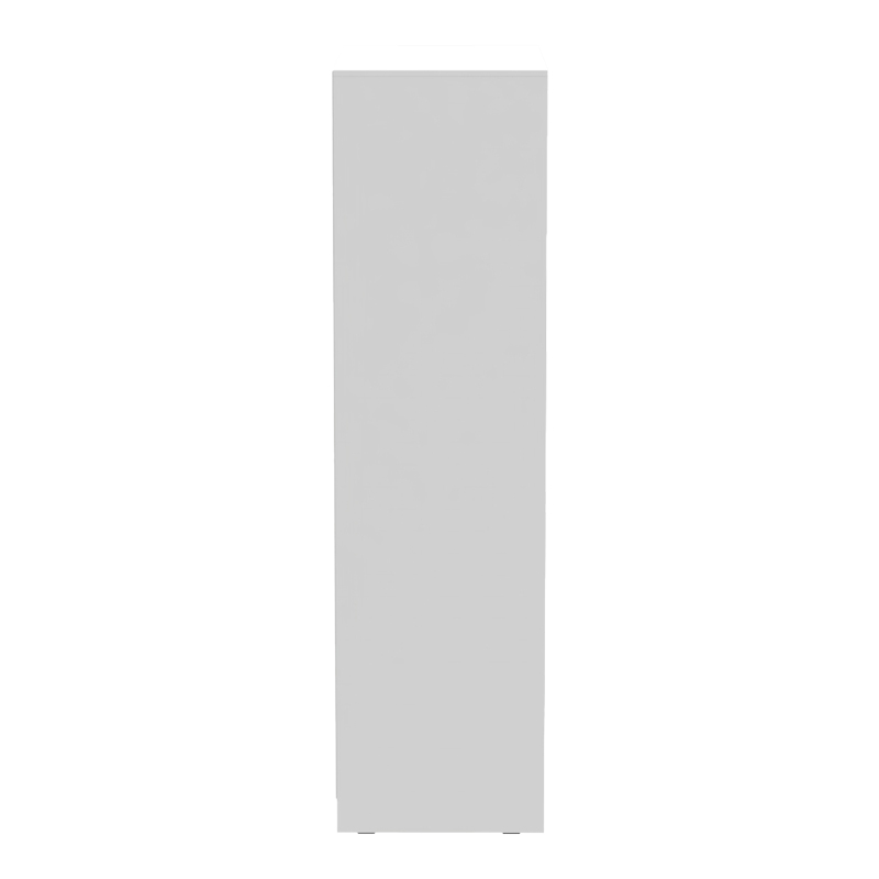 Korredor pakoworld two-leaf sliding wardrobe with mirror in white color 120x60x220cm Korredor pakoworld two-leaf sliding wardrobe with mirror in white color 120x60x220cm