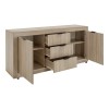 Doha pakoworld sideboard in sonoma shade 180x45x80.5cm