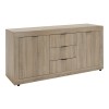Doha pakoworld sideboard in sonoma shade 180x45x80.5cm