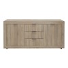 Doha pakoworld sideboard in sonoma shade 180x45x80.5cm