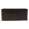 Doha pakoworld sideboard in wenge shade 180x45x80.5cm