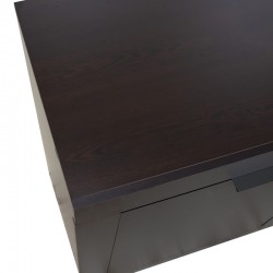 Doha pakoworld sideboard in wenge shade 180x45x80.5cm