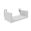 Wall shelf Derva pakoworld  in white color 30x15x10cm