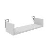 Wall shelf Derva pakoworld  in white color 45x15x10cm