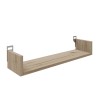 Wall shelf Derva pakoworld  in oak color 60x15x10cm