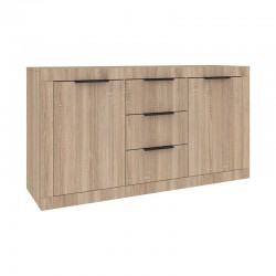 Doha pakoworld buffet in sonoma color 150x45x80.5cm Doha pakoworld buffet in sonoma color 150x45x80.5cm