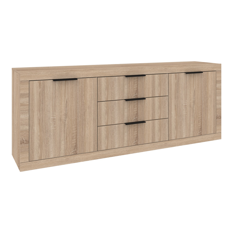 Doha pakoworld buffet in sonoma color 210x45x80.5cm