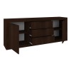 Doha pakoworld buffet in wenge color 210x45x80.5cm