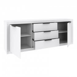 Doha pakoworld buffet in white color 210x45x80.5cm Doha pakoworld buffet in white color 210x45x80.5cm
