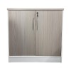Office cabinet Armadi pakoworld in sonoma-white color 80x40x80cm
