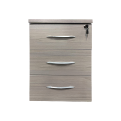 Armadi pakoworld desk drawer on wheels in sonoma-white shade 40x40x55cm Armadi pakoworld desk drawer on wheels in sonoma-white shade 40x40x55cm