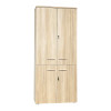Ντουλάπα γραφείου Stark pakoworld σε oak-μπεζ 80x40x200εκ