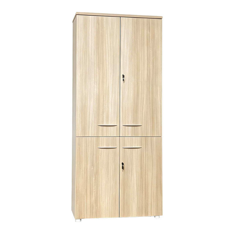 Ντουλάπα γραφείου Stark pakoworld σε oak-μπεζ 80x40x200εκ
