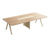 Meeting table Stark pakoworld in oak-beige shade 240x120x75cm