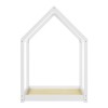 Children's bed Nino Montessori type pakoworld pine wood in white shade 90x190cm