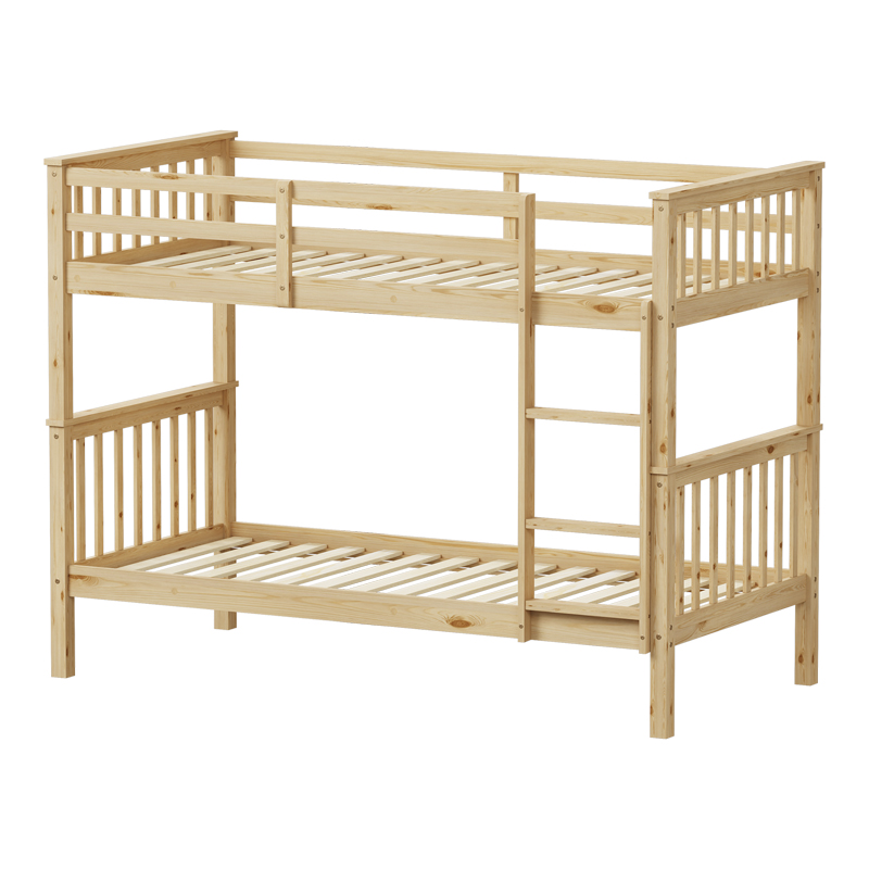 Children\'s bunk bed Nani pakoworld pine wood in natural shade 90x190cm Children\'s bunk bed Nani pakoworld pine wood in natural shade 90x190cm