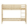 Children's bunk bed Nani pakoworld pine wood in natural shade 90x190cm