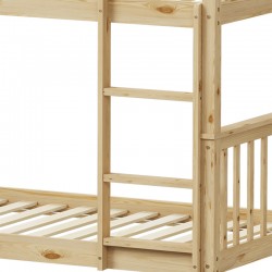 Children\'s bunk bed Nani pakoworld pine wood in natural shade 90x190cm Children\'s bunk bed Nani pakoworld pine wood in natural shade 90x190cm
