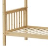 Children's bunk bed Nani pakoworld pine wood in natural shade 90x190cm