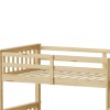 Children's bunk bed Nani pakoworld pine wood in natural shade 90x190cm