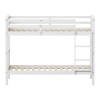 Children's bunk bed Nani pakoworld pine wood in white shade 90x190cm
