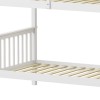 Children's bunk bed Nani pakoworld pine wood in white shade 90x190cm