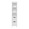 Ντουλάπι-στήλη Kelby pakoworld mdf λευκό 30x30x144εκ