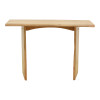 Mende console pakoworld solid acacia wood in natural shade 110x50x76cm