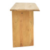 Mende console pakoworld solid acacia wood in natural shade 110x50x76cm