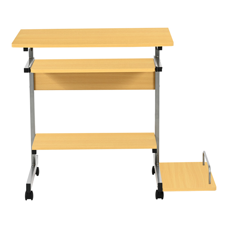 Computer desk Veronce pakoworld in natural color with metal skeleton 89x47x71cm Computer desk Veronce pakoworld in natural color with metal skeleton 89x47x71cm