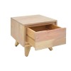 Emira bedside table pakoworld acacia wood in natural shade 40x40x35cm