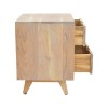 Emira bedside table pakoworld acacia wood in natural shade 40x40x54cm